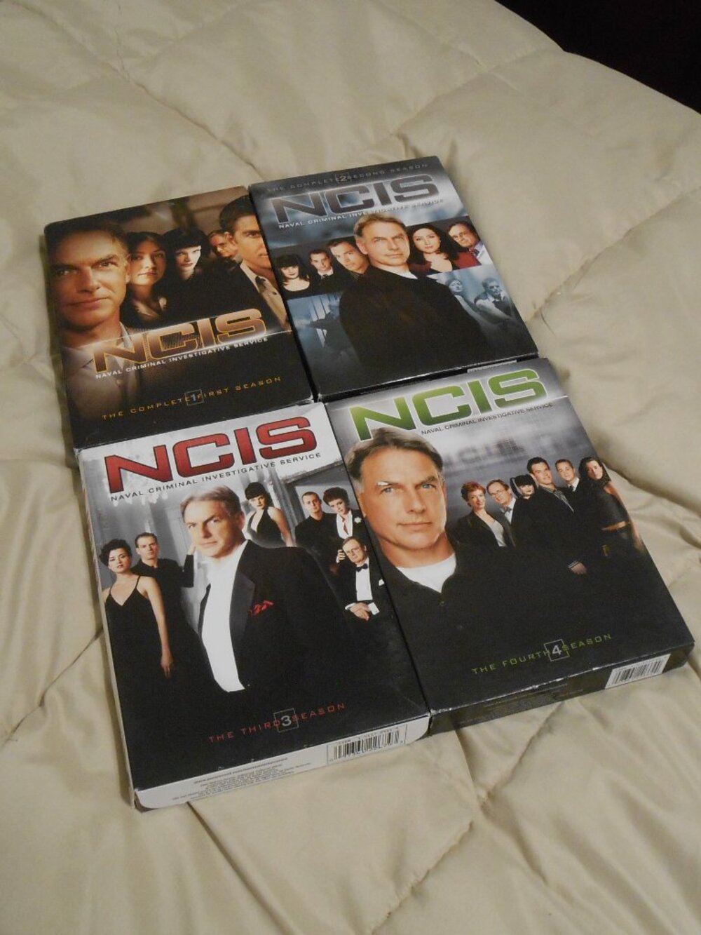 NCIS DVDs Seasons 1 - 4